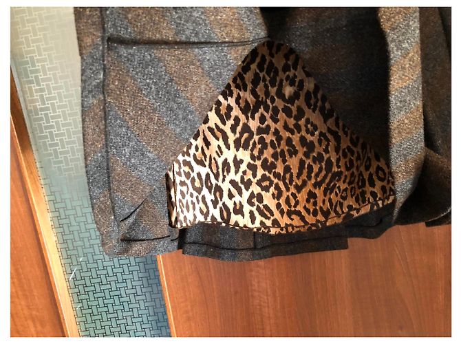 Falda plisada Dolce & Gabbana de lana marrón Castaño - vista 2