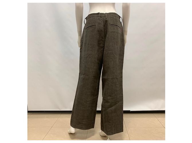 Yohji Yamamoto Pantalones de lino - vista 7