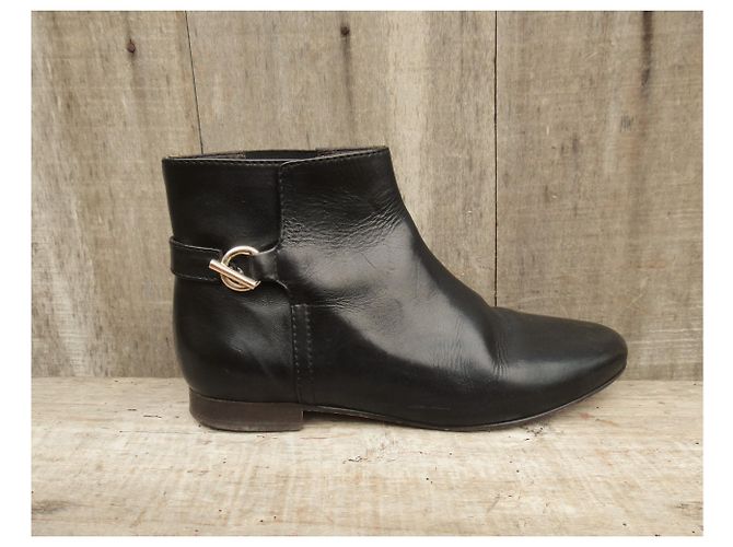 Stivaletti Tila March in pelle nera Nero - vista 3
