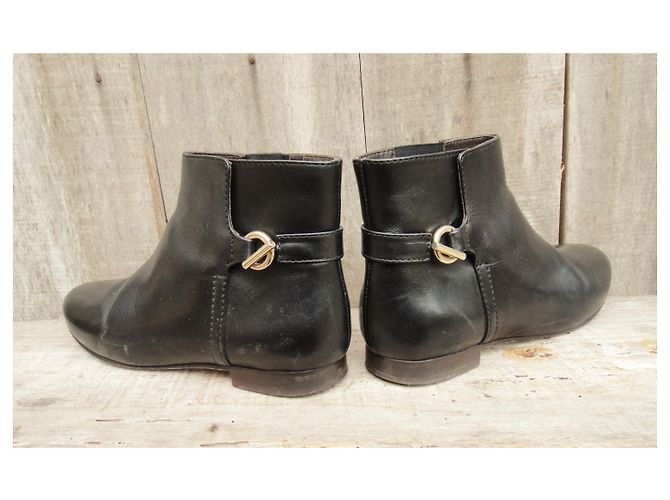 Stivaletti Tila March in pelle nera Nero - vista 6