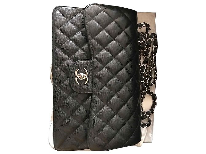 Timeless Chanel Jumbo senza tempo Nero - vista 2