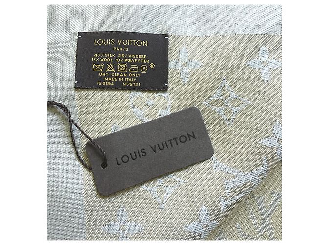 Louis Vuitton Bufanda del monograma Beige - vista 2
