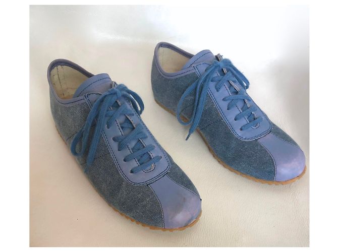 sneakers basket in jeans Elizabeth Stuart 38 Blu - vista 2