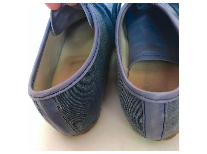 sneakers basket in jeans Elizabeth Stuart 38 Blu - vista 6