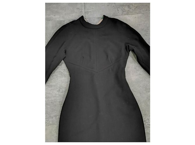 Roberto Cavalli Schwarzes Kaschmirkleid XS - Ansicht 3