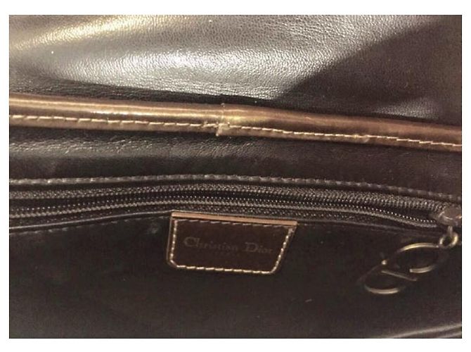 Saddle Christian Dior Sacoche Dior Snakeskin - vue 6