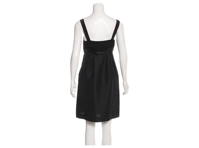 Diane Von Furstenberg Vestido seda DvF Celardo Negro - vista 3