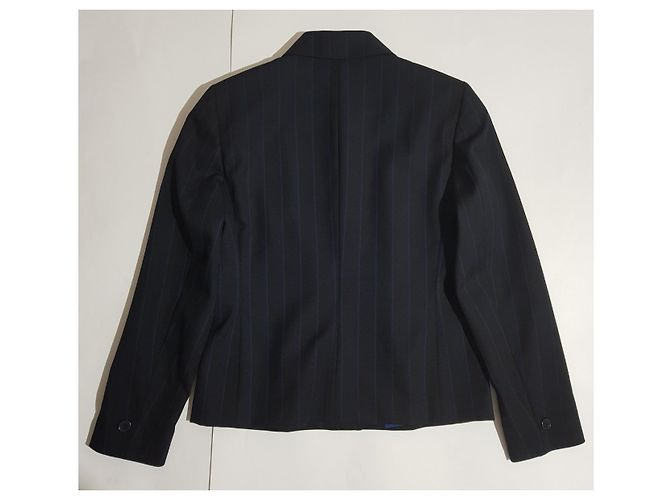 Akris Striped Blazer Wool and Polyester Multiple colors - view 5