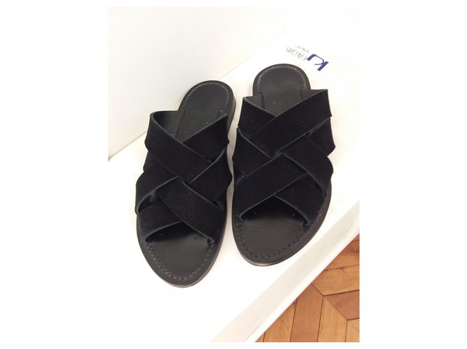 K Jacques modello muli Tortello Nero - vista 6