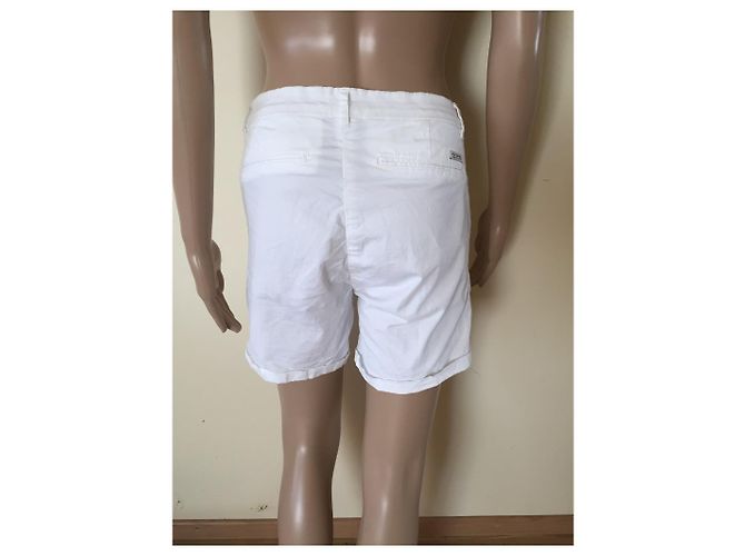 Pantalones cortos Maison Scotch de algodón blanco XS - vista 2