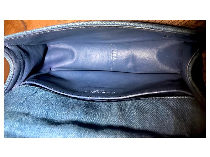 Chanel Denim Bag Rare Boy medio Blu - Ansicht 21