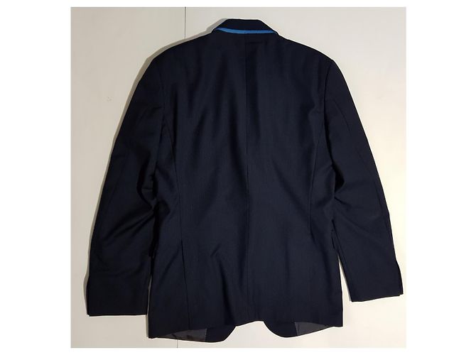 Blazer a righe blu scuro Tommy Hilfiger Blu navy - vista 3