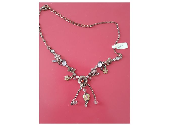Collana con Pendente Reminiscence Metallo Color Rame Multicolore - vista 2