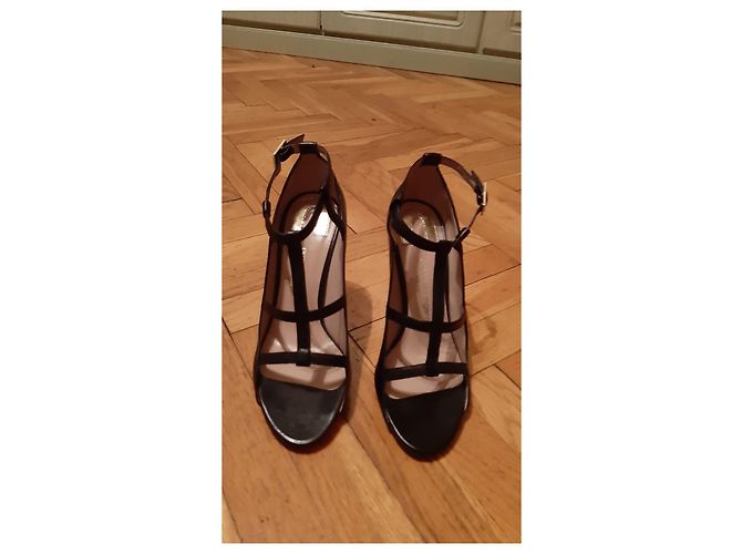Sandali Emanuel Ungaro in pelle nera Nero - vista 11