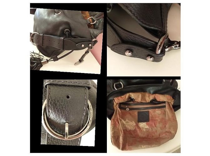 Lancel Premier Flirt Borsa nera in vernice Nero - vista 5
