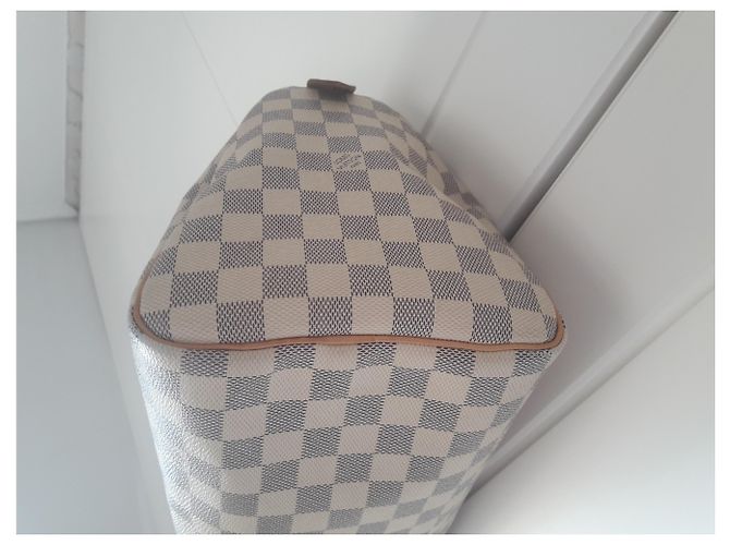 Louis Vuitton Speedy 30 Weiß - Ansicht 12