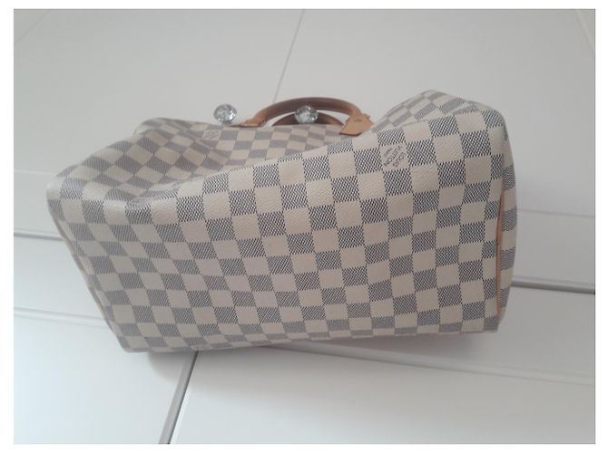 Louis Vuitton Speedy 30 Weiß - Ansicht 13