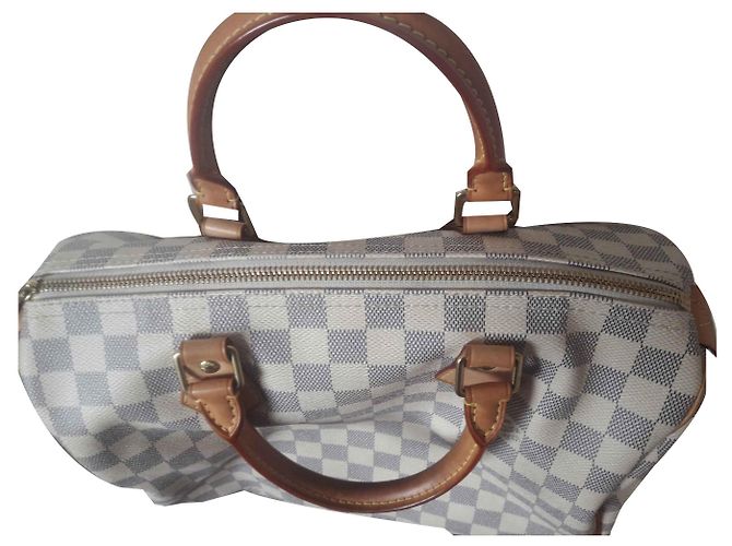 Louis Vuitton Speedy 30 Weiß - Ansicht 3