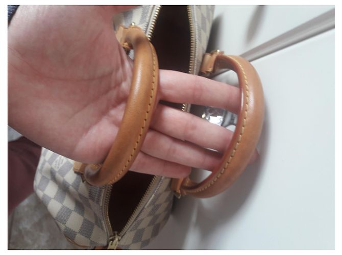 Louis Vuitton Speedy 30 Weiß - Ansicht 7