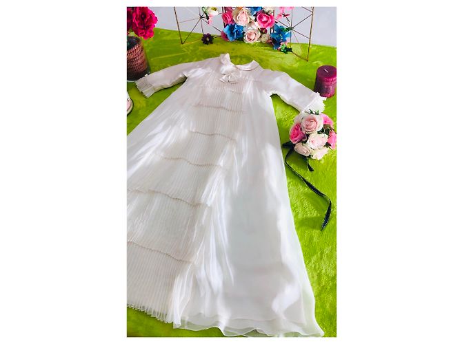Baby Dior Kleid der Taufzeremonie - Ansicht 2