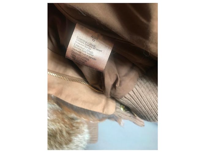 Bel Air Lambskin and Fox Jacket Caramel - view 4