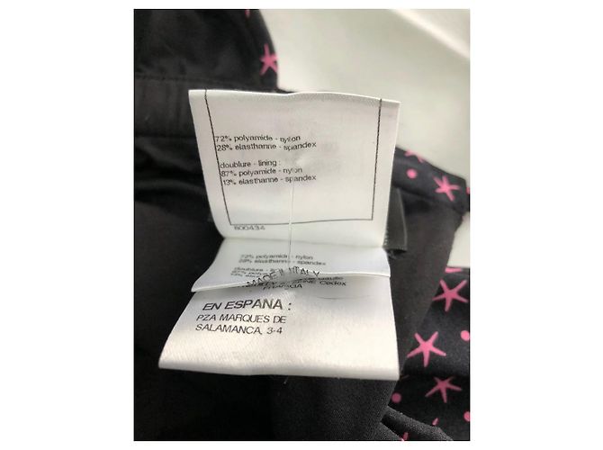 Traje de baño chanel 1 Moneda impresa estrella con logo CC Multicolor - vista 7