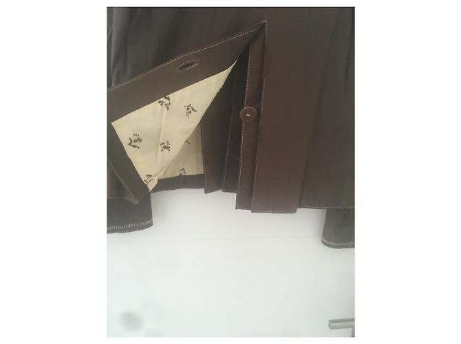 Essentiel Antwerp Essential Leather Jacket Antwerpen Dunkelbraun - Ansicht 8
