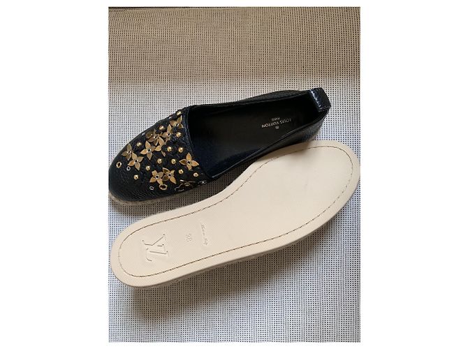 Louis Vuitton Espadrilles Black Golden - view 4