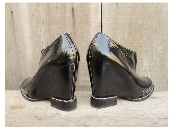 niedrige Keilstiefel Chloé Schwarz - Ansicht 5