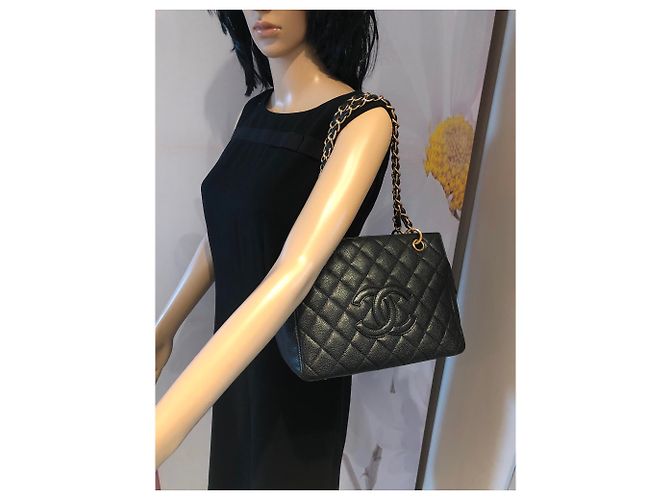 Piccola borsa della spesa Chanel Nero - vista 11