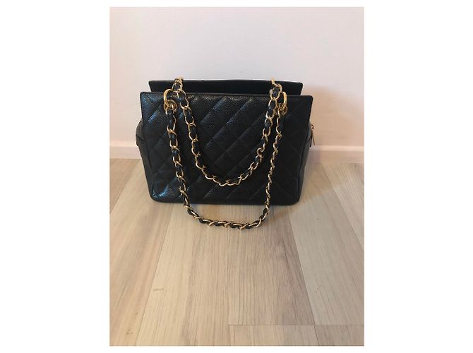 Piccola borsa della spesa Chanel Nero - vista 2
