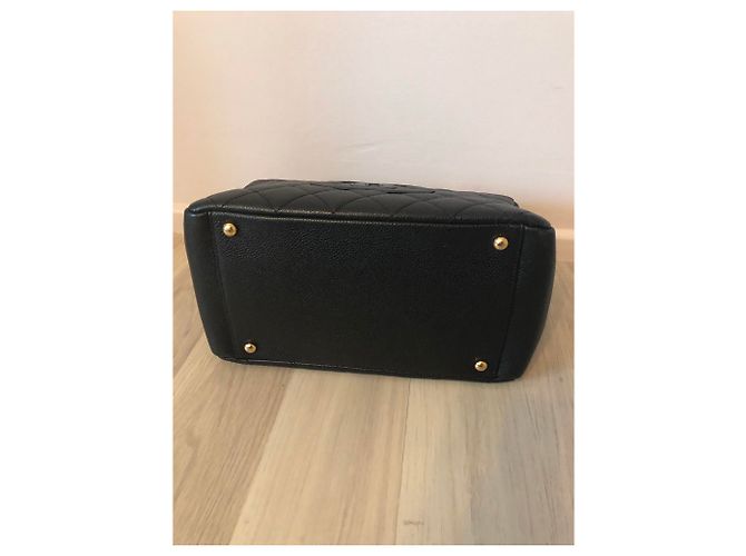 Piccola borsa della spesa Chanel Nero - vista 5