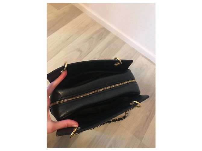 Piccola borsa della spesa Chanel Nero - vista 6