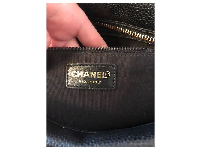 Piccola borsa della spesa Chanel Nero - vista 8