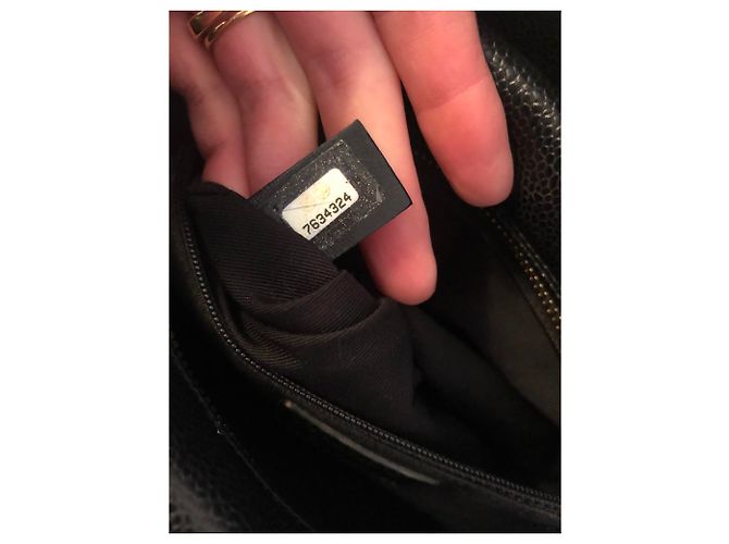 Piccola borsa della spesa Chanel Nero - vista 9