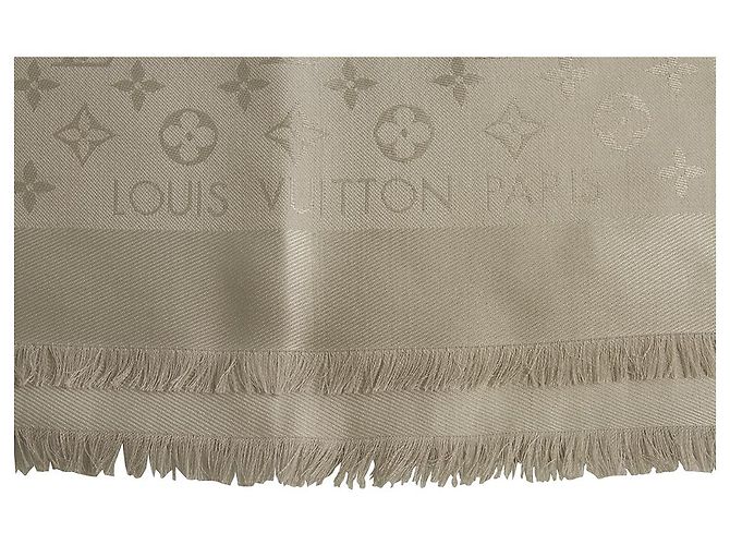 Louis Vuitton-Monogramm Greige Tone in Ton gewebter Jacquard-Seide M71336 Beige - Ansicht 2