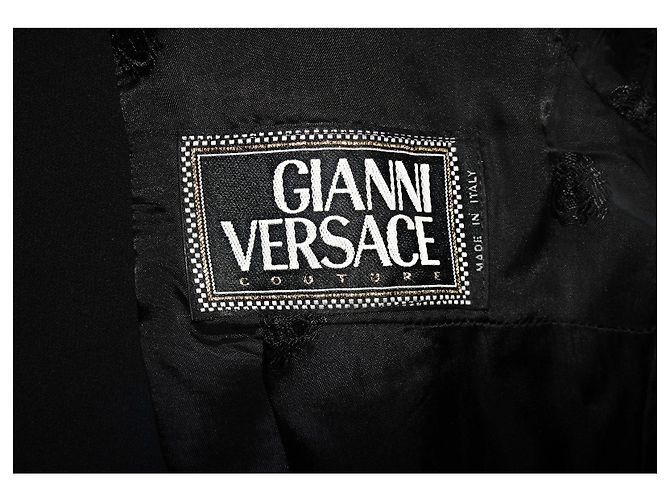 Gianni Versace Couture-Blazer Schwarz - Ansicht 4