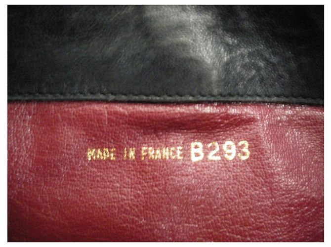 Borsa a mano Chanel in pelle nera Nero - vista 10