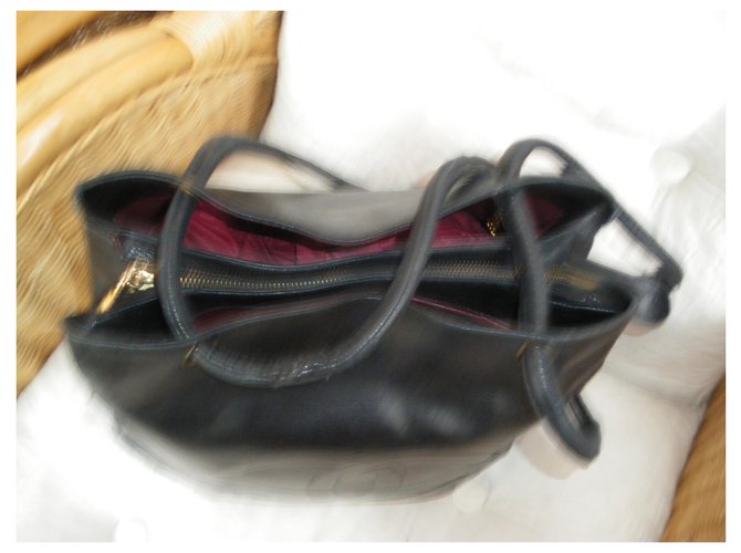 Borsa a mano Chanel in pelle nera Nero - vista 6