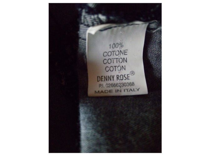 Trägerloses Kleid aus Bi-Material (Coton) Denny Rose TXS / S Rot - Ansicht 7