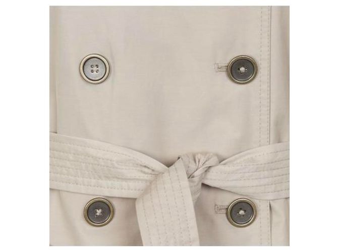 Gabardina beige de mezcla de algodón CAROLL - vista 5