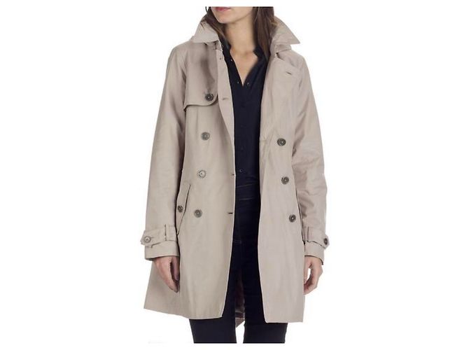Gabardina beige de mezcla de algodón CAROLL - vista 6