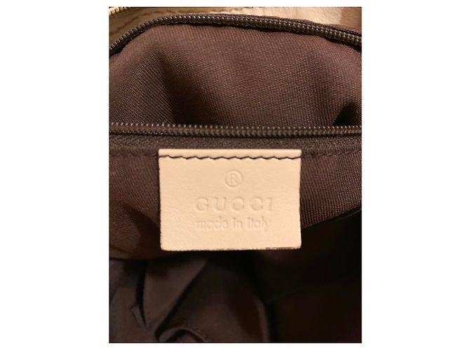 Borsa Gucci beige / marrone - vista 5
