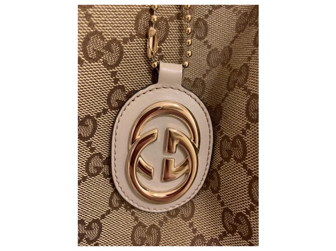 Borsa Gucci beige / marrone - vista 6