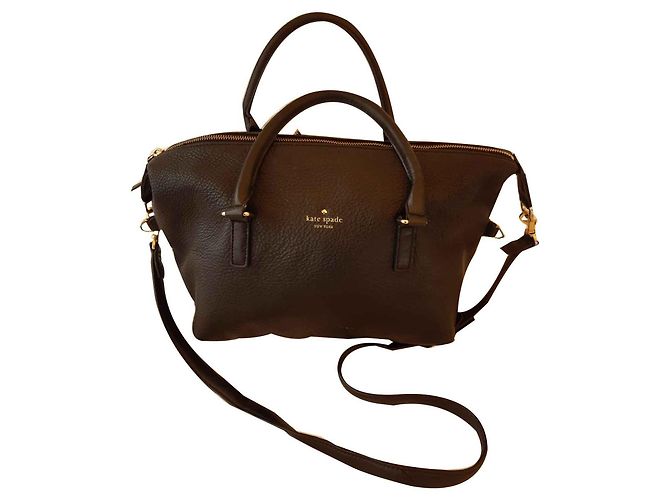 Borsa Kate Spade in pelle nera Nero - vista 3