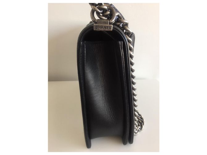 Boy Chanel Junge großes Modell Schwarz - Ansicht 3