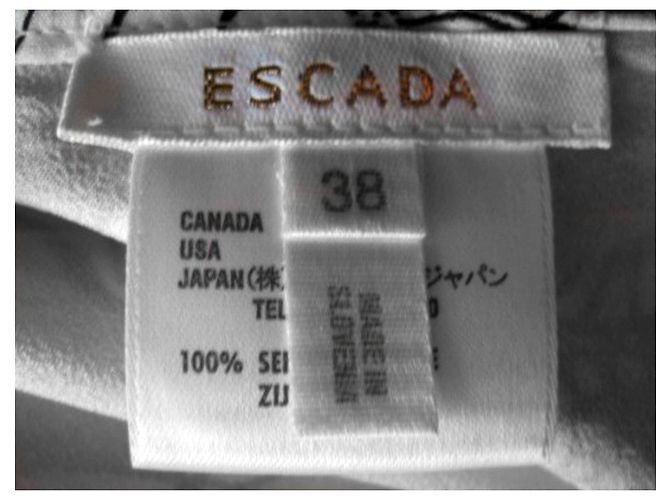 Falda Escada De Seda Estampado Floral Multicolor - vista 2