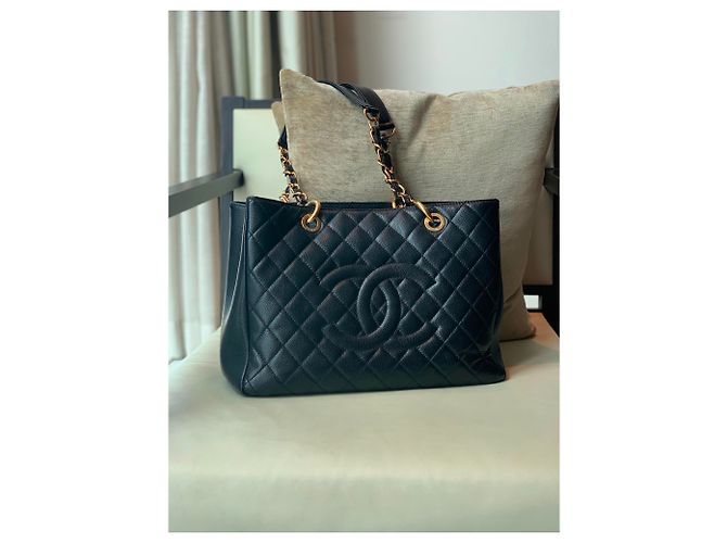 Sac shopping Chanel Nero - vista 4