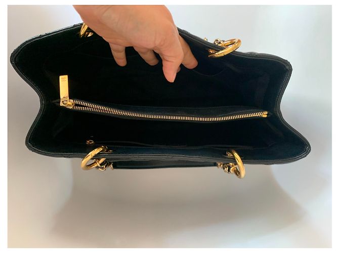 Sac shopping Chanel Nero - vista 8