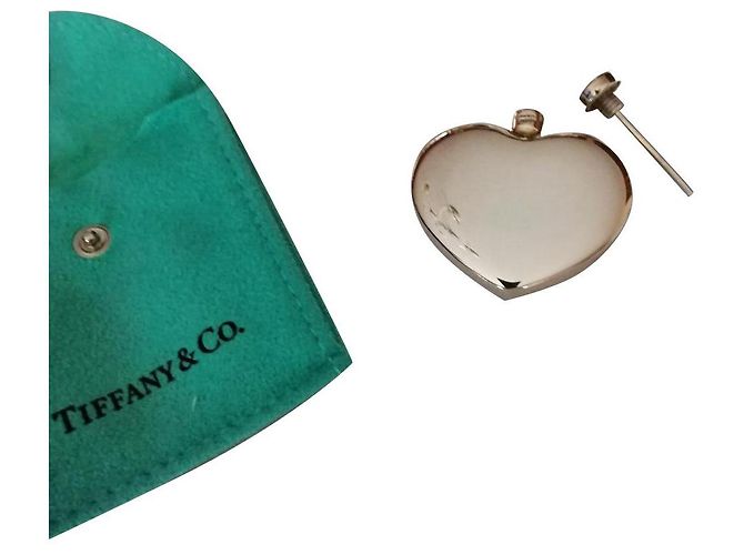 Ciondolo Tiffany & Co Flacone Profumo a Cuore in Argento - vista 2
